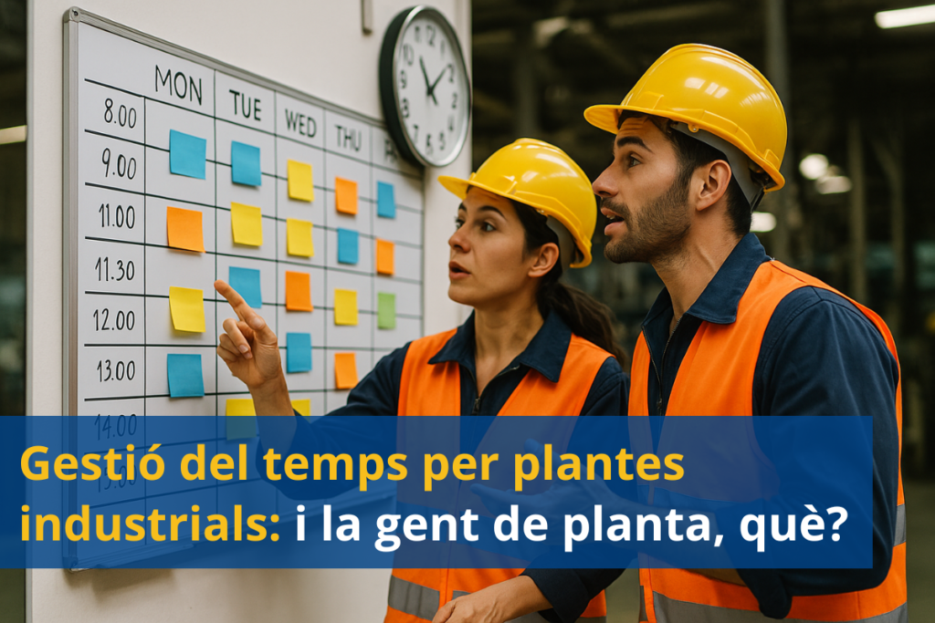 Gestió del temps plantes industrials consultor de formació a mida per empreses